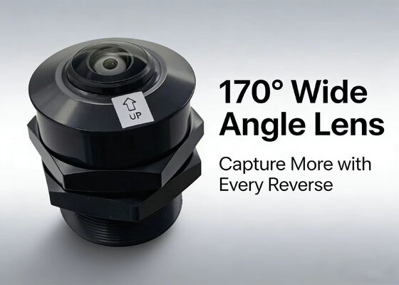 لنز دوربین ماشین مینی لنز دوربین پانورامیک 2MP زاویه گسترده 180 درجه لنز