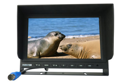 مانیتور ویدئویی محکم 4CH 1080P LCD Quad Car DVR 12 ~ 24V با ورودی 4 کانال HD