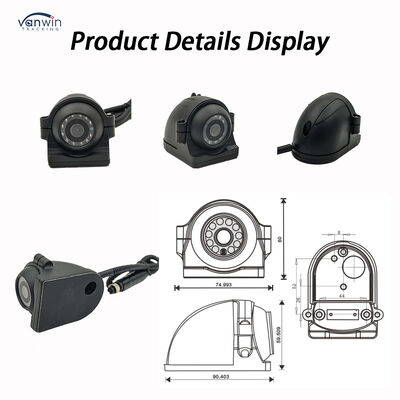 دوربین امنیتی خودرو DVR با دوربین جانبی DMS ADAS BSD برای کامیون / اتوبوس