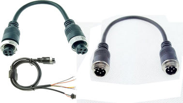 4 پین DVR لوازم جانبی اتصال آداسیون به آداپتور RCA برای معکوس دوربین / مانیتور