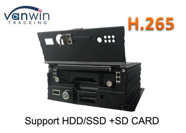 سنسور سوخت H.265 HDD 4 Channel 1080P RJ45 Port HD Mobile DVR با تشخیص حرکت