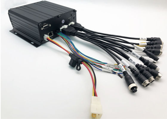 8 کانال GPS وای فای 4G RJ45 1080N ماشین همراه اتوبوس DVR دوربین ضبط ویدیو کیت APP / Web / PC نمایش از راه دور ویدیو و ردیابی