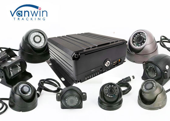 8 کانال GPS وای فای 4G RJ45 1080N ماشین همراه اتوبوس DVR دوربین ضبط ویدیو کیت APP / Web / PC نمایش از راه دور ویدیو و ردیابی