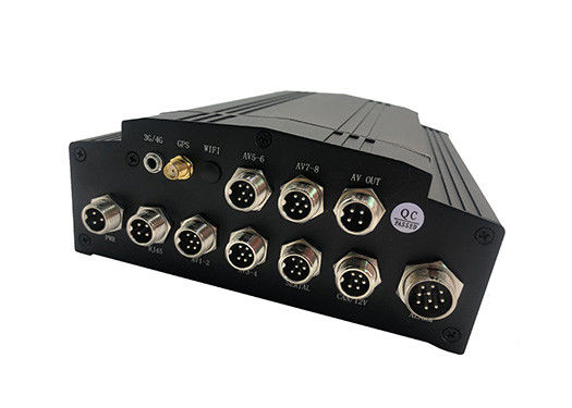 8CH AI ADAS DMS Mobile DVR 4G GPS1080P HD پشتیبانی OEM HDD SSD MDVR کامیون اتوبوس ضبط کننده ویدئویی خودرو