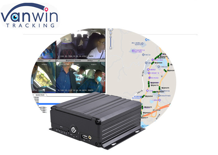 2 ترابایت HDD 256 گیگابایت SD Vehicle DVR موبایل سیستم ضبط ویدئوی دیجیتال