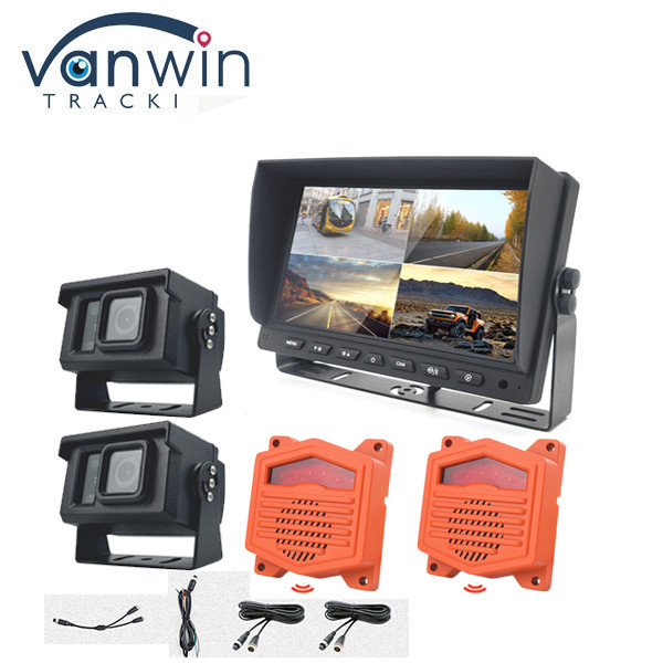 7/9/10.1 اینچ IPS Rear View Monitor AI چپ / راست / عقب تشخیص نقطه کور برگشت AI MDVR