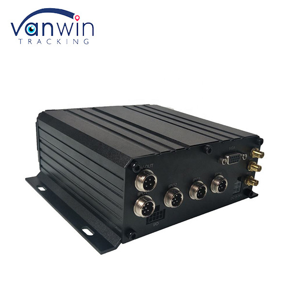 H.265 8CH 1080P هارد دیسک MNVR برای کامیون اتوبوس از راه دور 4G GPS WiFi شبکه نظارت بر خودرو