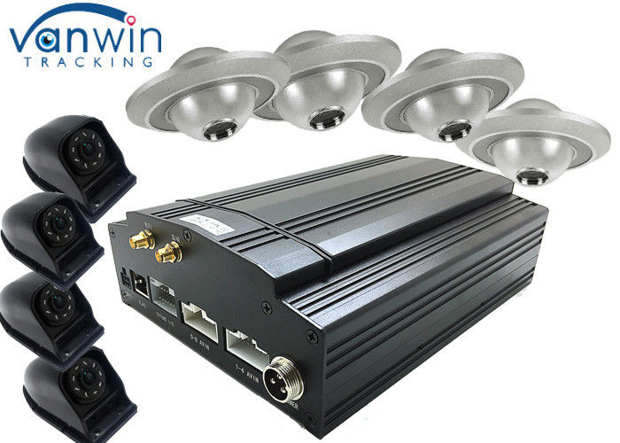 DVR حرفه ای 1080P 8CH H. 264 Mobile Mdvr با 4G GPS WiFi Bus Truck Recorder