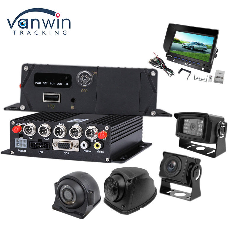 DVR4 ثبت شده در وسیله نقلیه دوربین میزبان رابط هواپیمایی صفحه نمایش رابط VGA مانیتور وضوح بالا