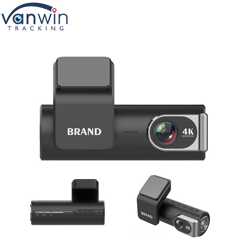 ضبط کننده ویدئوی ماشین HD 4K ضبط کننده ویدئوی ماشین وایت فای GPS دوربین امنیتی خودرو