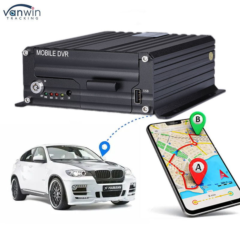 8 کانال 3G GPS WIFI DVR موبایل با پشتیبانی CanBus قدرتمندی ضد ارتعاش