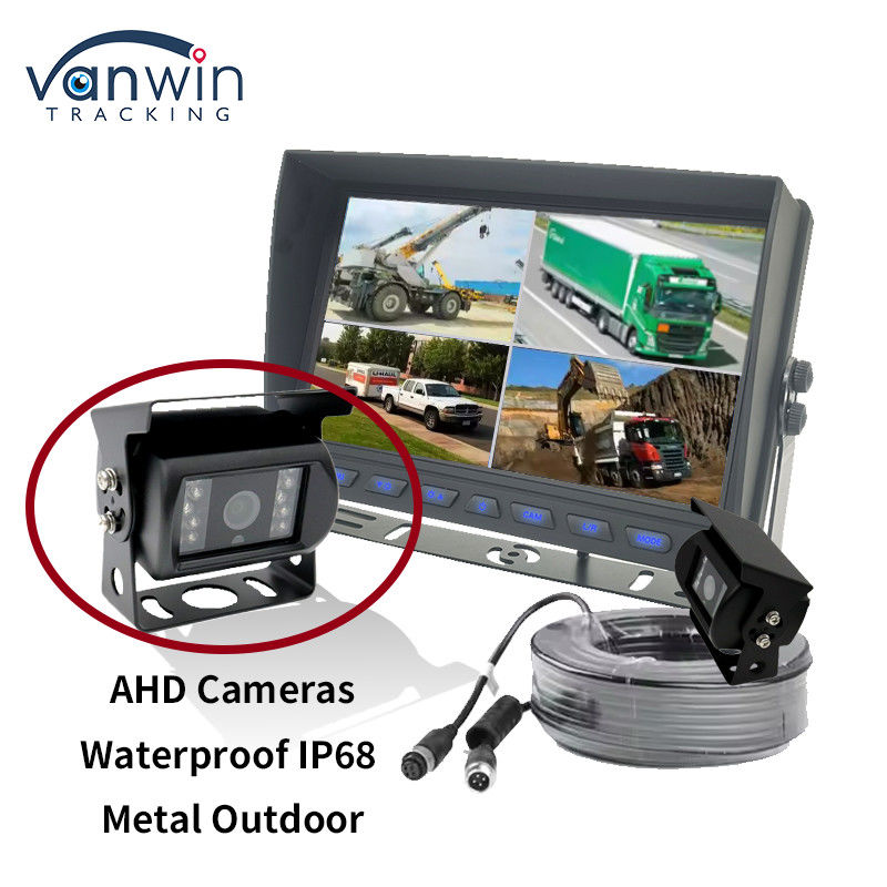 دوربین نظارت فوق العاده بزرگ زاویه ای IP68 1080P AHD برای اتوبوس کامیون کامیون کامیون کامیون خودرو