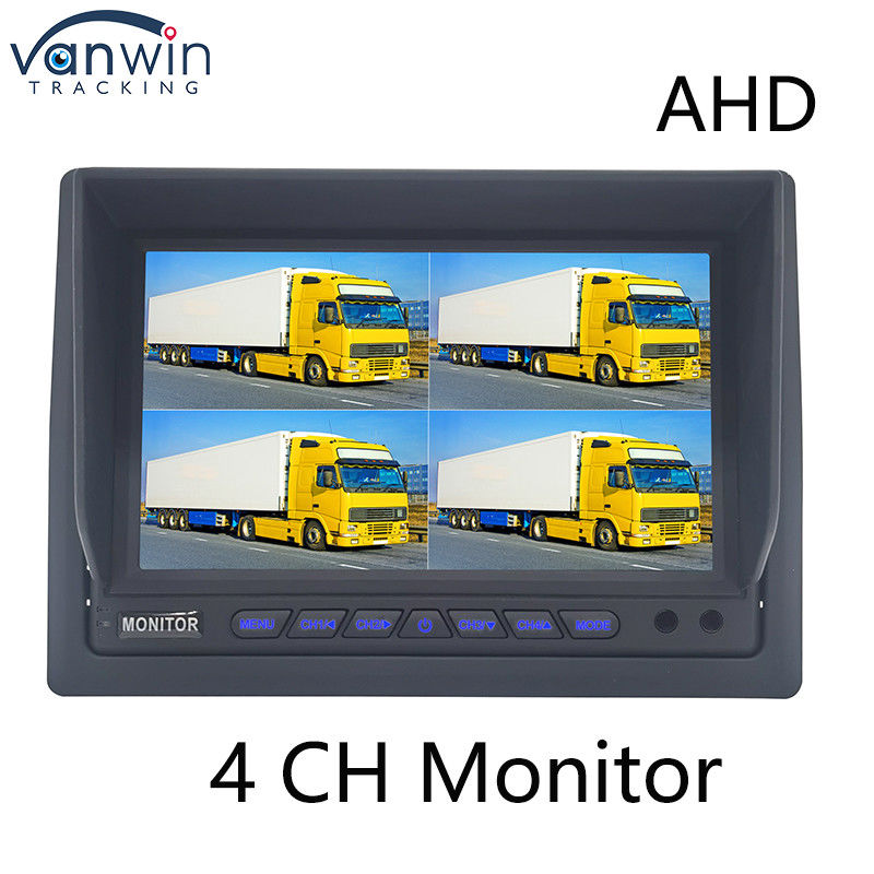 مانیتور AHD 4 کانال 7 اینچ Full HD1080P MDVR Split Display مانیتور خودرو برای خودرو