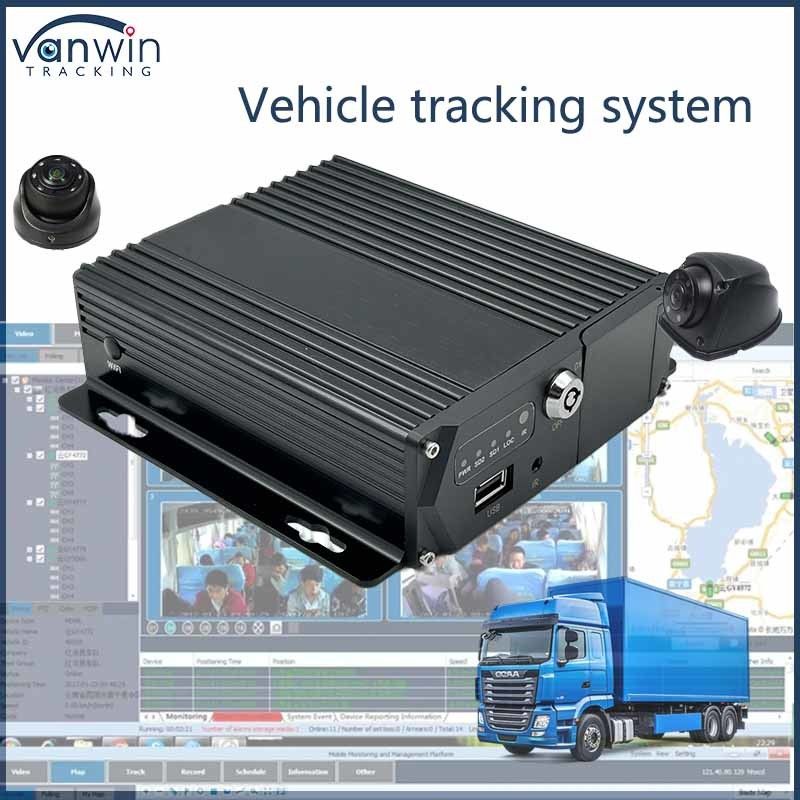 4CH در زمان واقعی کامیون MDVR سیستم مانیتور فشار تایر دیجیتال 4G SD 1080P عملکرد GPS وسیله نقلیه