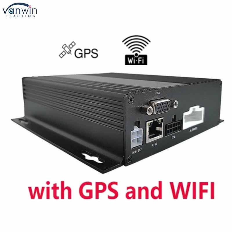 4CH MDVR سیستم مانیتور دیجیتال 4G SD 1080P GPS وسیله نقلیه عملکرد WIFI برای تاکسی کامیون اتوبوس دوربین DVR