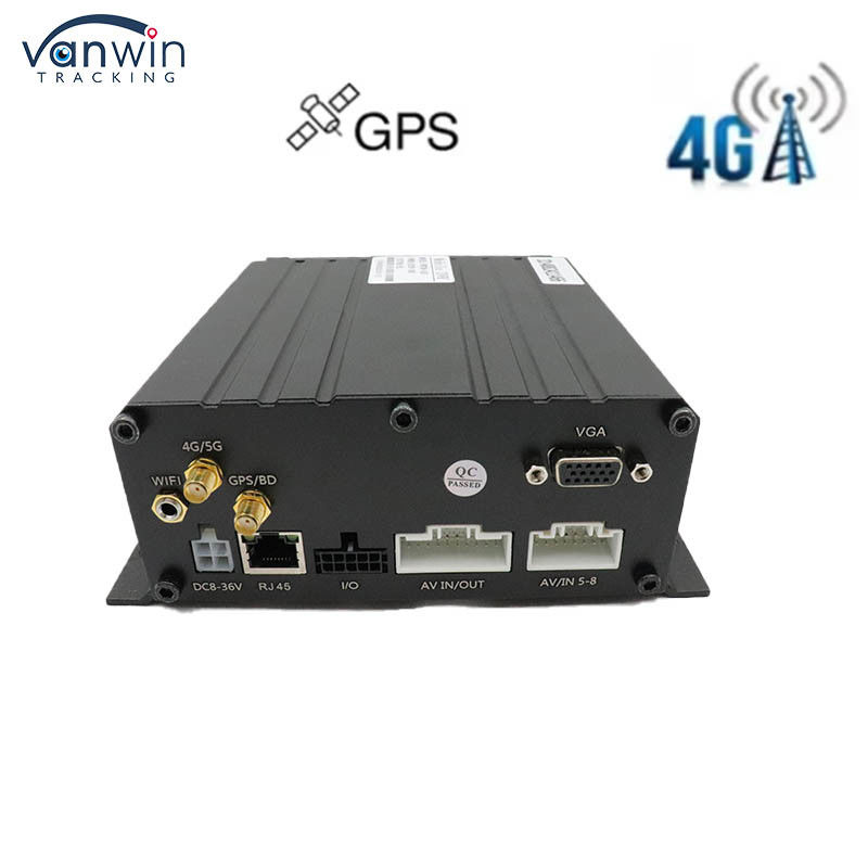 آسان نصب 4CH MDVR 4G وای فای GPS پشتیبانی نظارت بر ناوگان نظارت برای تاکسی کامیون اتوبوس دوربین با نرم افزار CMSV6