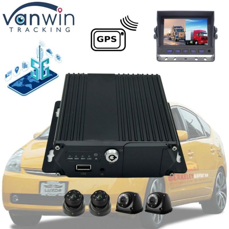 5G GPS Vehicle Tracker 4 Channel SD Card MDVR برای تاکسی و اتوبوس پشتیبانی از خدمات OEM