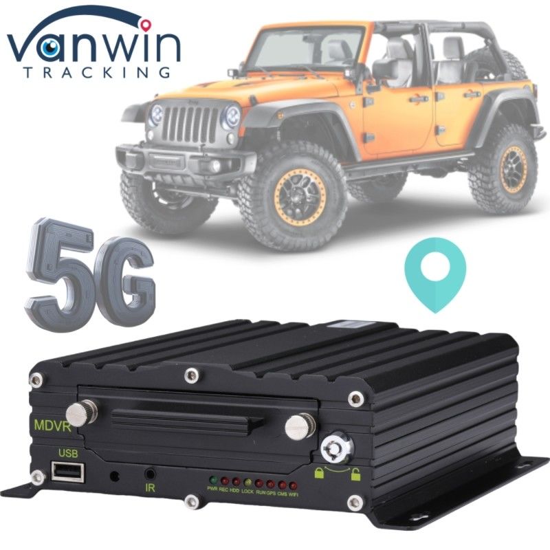 1080P چهار کانال HDD MNVR با GPS 5G برای پشتیبانی از نظارت بر وسایل نقلیه