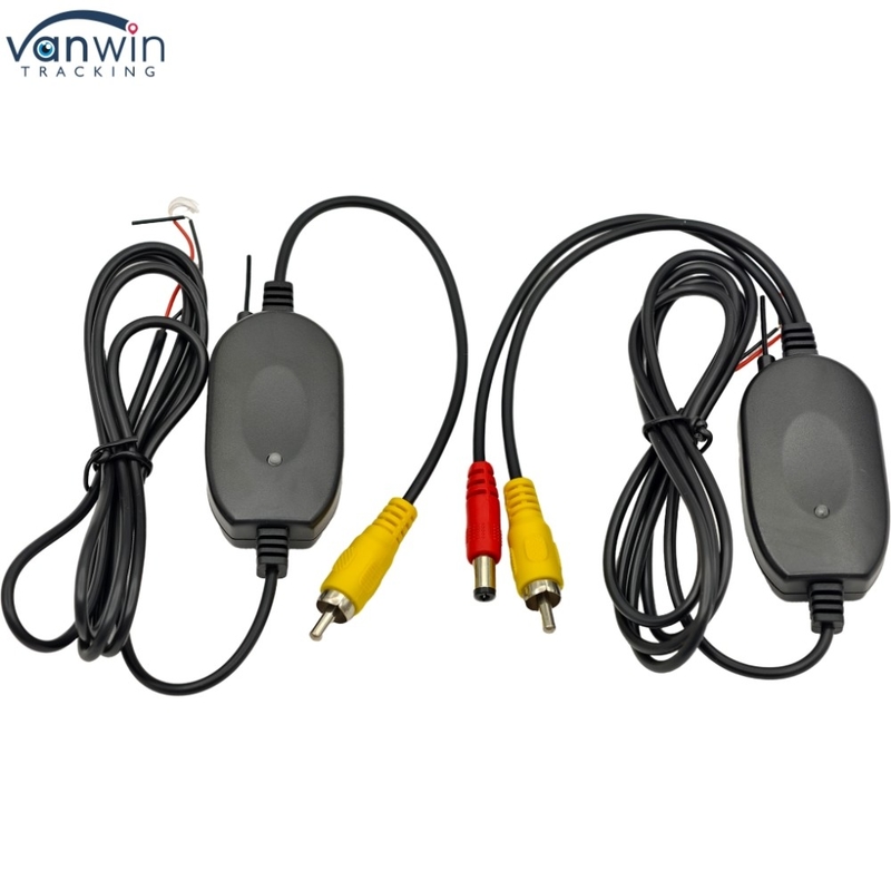 سیم 2.4G RCA فرستنده سیگنال ویدئویی گیرنده جهانی برای ماشین دوربین عقب 12 ولت