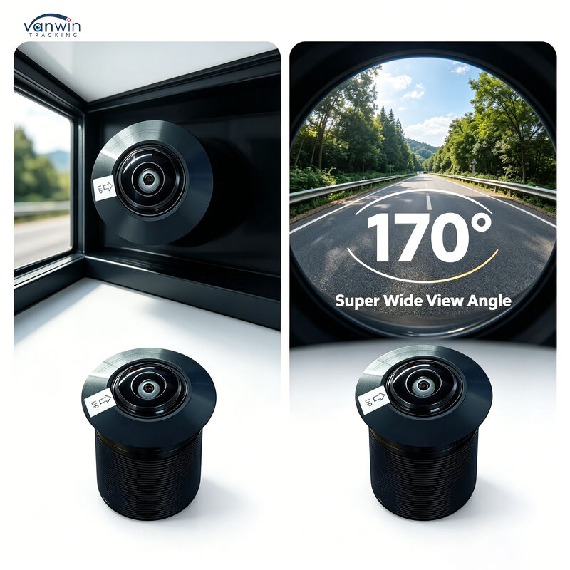 دوربین مخفی Mini Vehicle Camera 1000TVL CVBS 170° Wide Angle IP69K دوربین نمای جانبی خودرو ضد آب