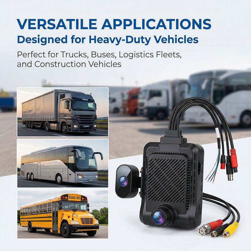 AI Fleet Dashcam 4G LTE با ADAS DMS BSD Active Driver Coaching & Risk Mitigation Car Blackbox