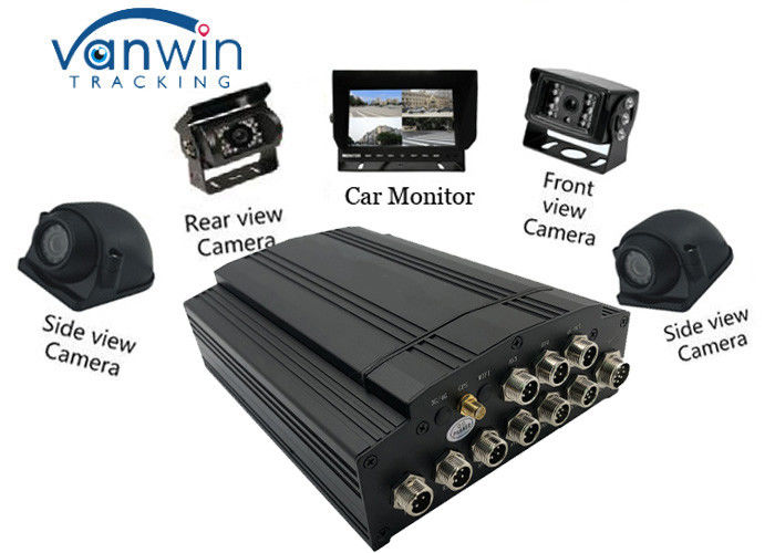 2.5" SATA 3G 4G 5G LTE GPS 4CH SSD Mobile DVR HDD با روتر وای فای برای اتوبوس