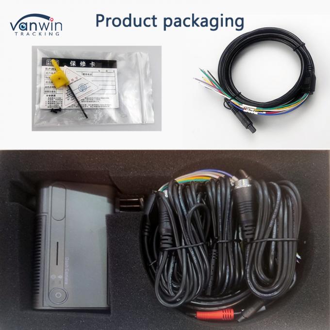 مینی Cmsv7 H.265 1080P دوربین خودرو اتو داش کام Mdvr 4g Gps کنترل از راه دور ضبط کننده 1-4 کانال داش کام Cmsv6 پلت فرم موبایل Mdvr 3