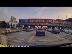 ديدگاه شب با وضوح بالا 4K 1080P ضبط کننده رانندگي اتصال واي فاي