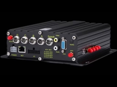 ضبط کننده ماشين AI 4CH با GPS DVR 1080p ضبط کننده ويديوي DVR ماشين